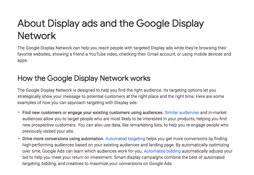 Google Display Network